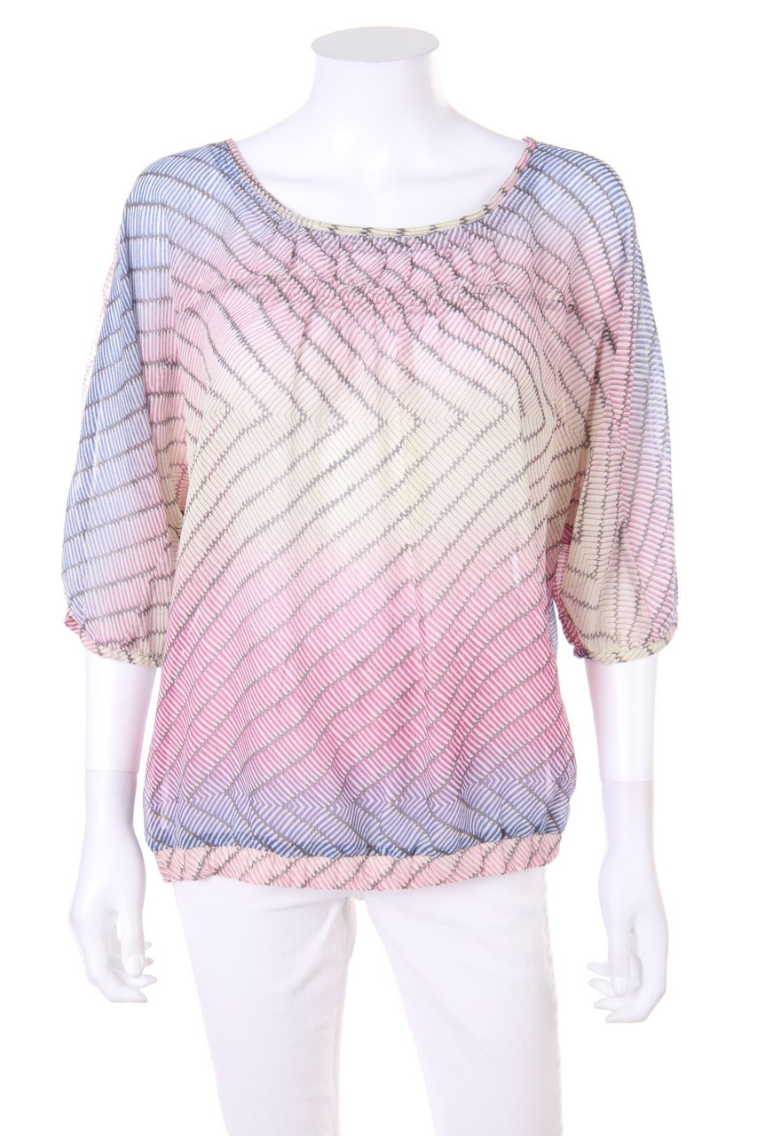 ESPRIT de corp URBAN CASUAL - Muster-Bluse mit 3/4-Ärmel - D 36