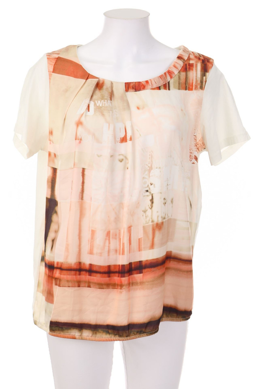 KENNY S. - Kurzarm-Shirt mit Print - D 40