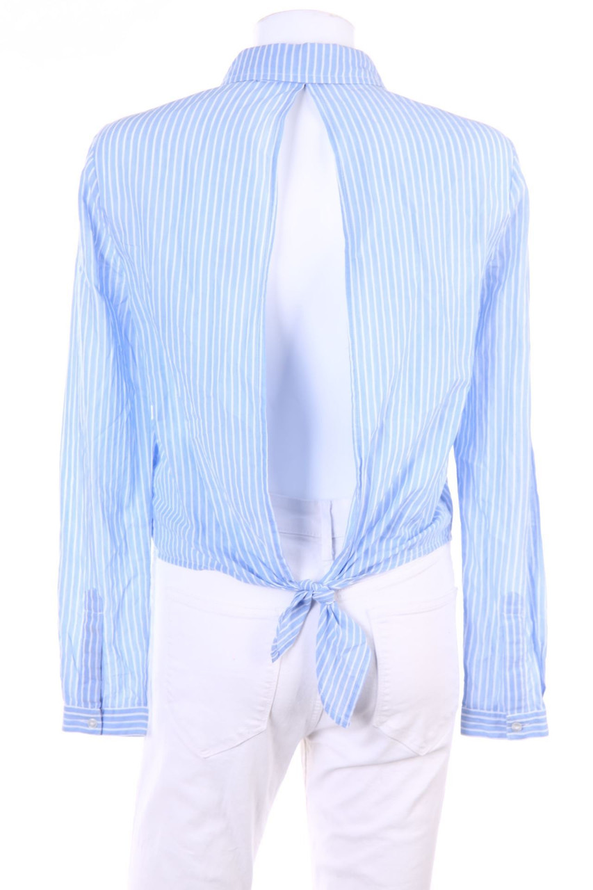 TALLY WEiJL - Hemd-Bluse mit Rückenausschnitt - XS