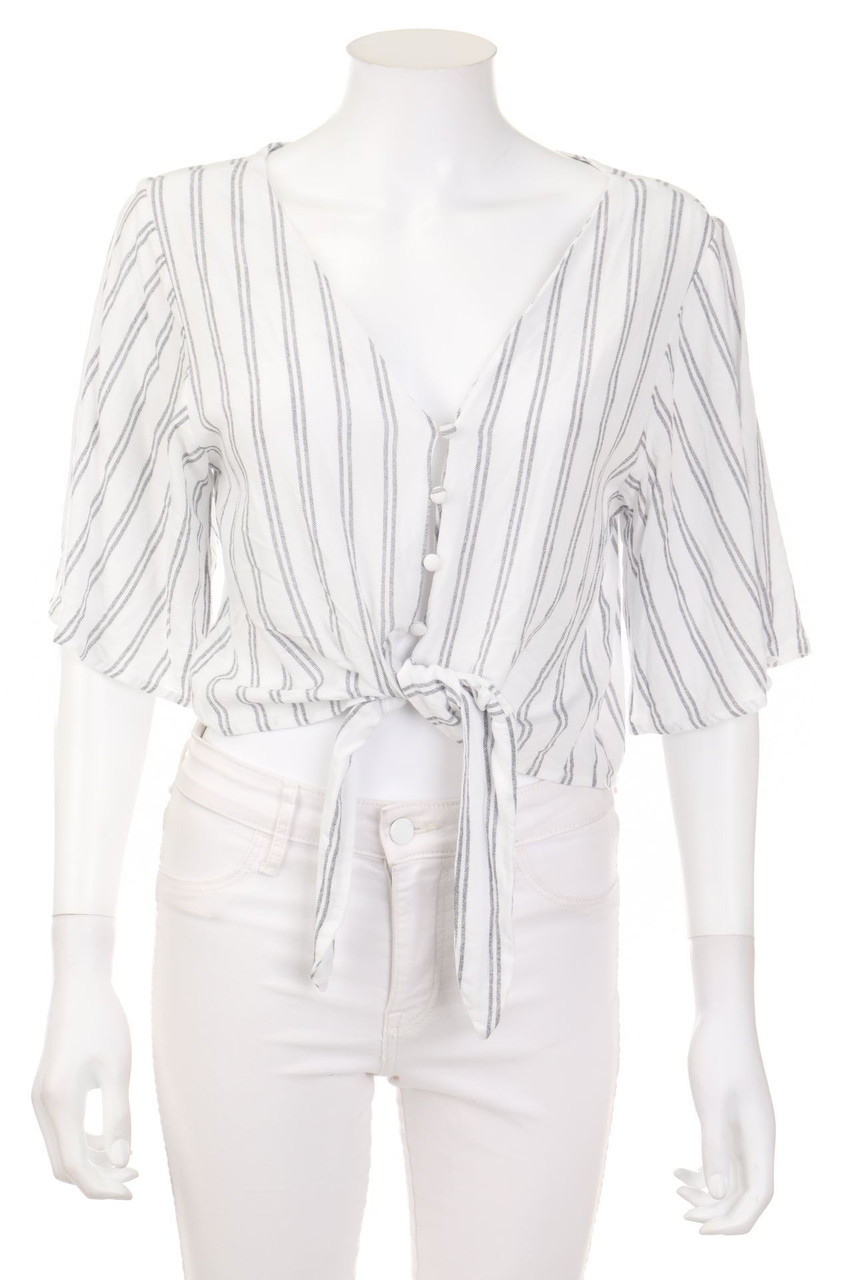 Bershka - Bluse mit 3/4-Ärmel - S