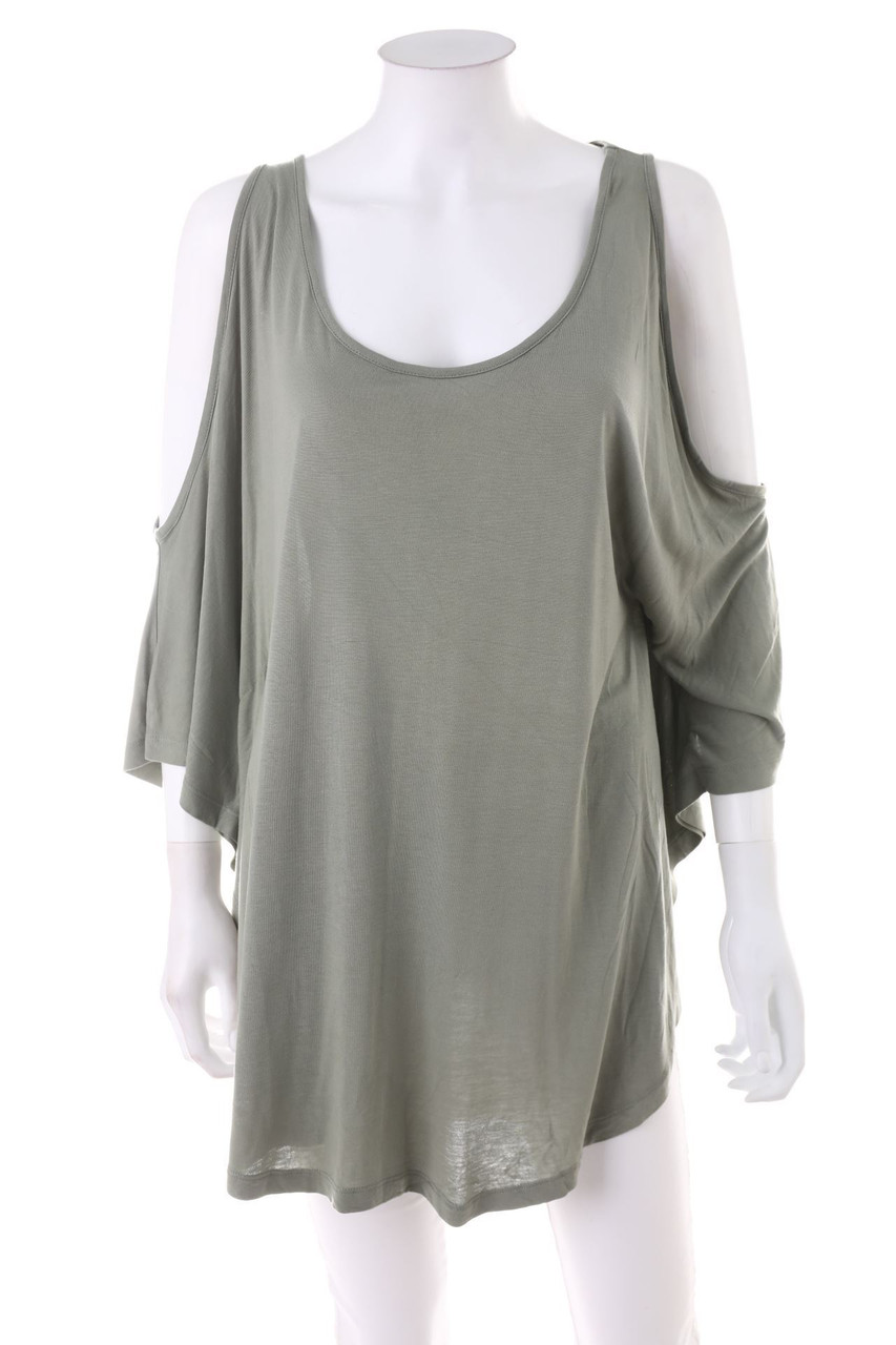 LASCANA - Cold-Shoulder-Batwing-Shirt - D 34