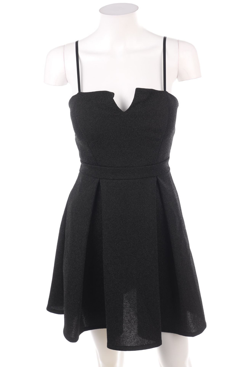 Ohne Label - Cocktailkleid mit Glitzer - D 32