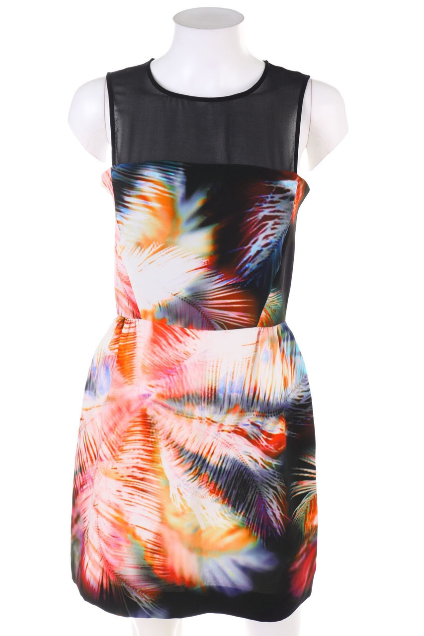 sandro - Kleid mit Print - D 34