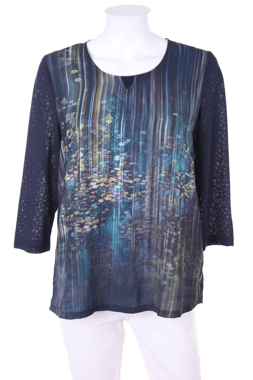 BONITA - Print-Bluse mit 3/4-Ärmel - M