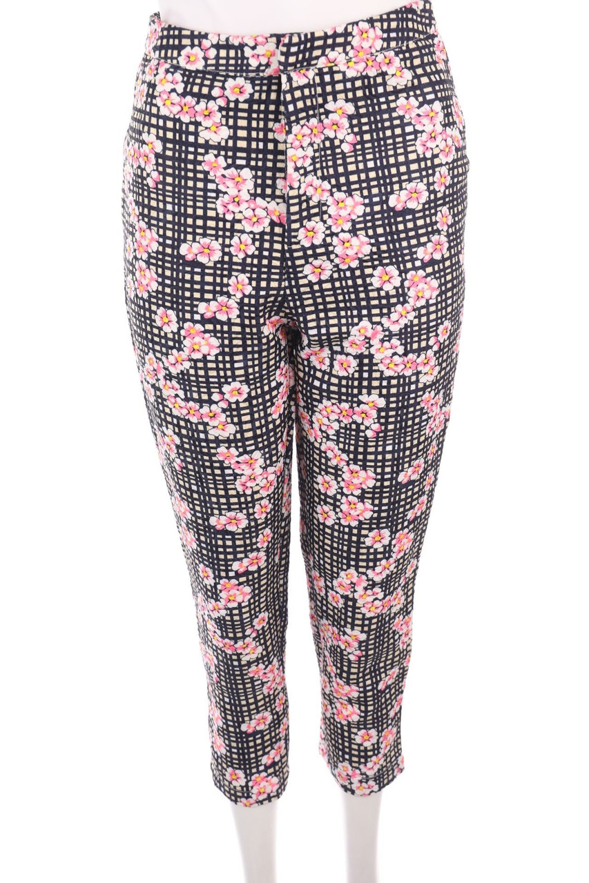 MISSGUIDED - Hose mit Blumen-Print - D 36