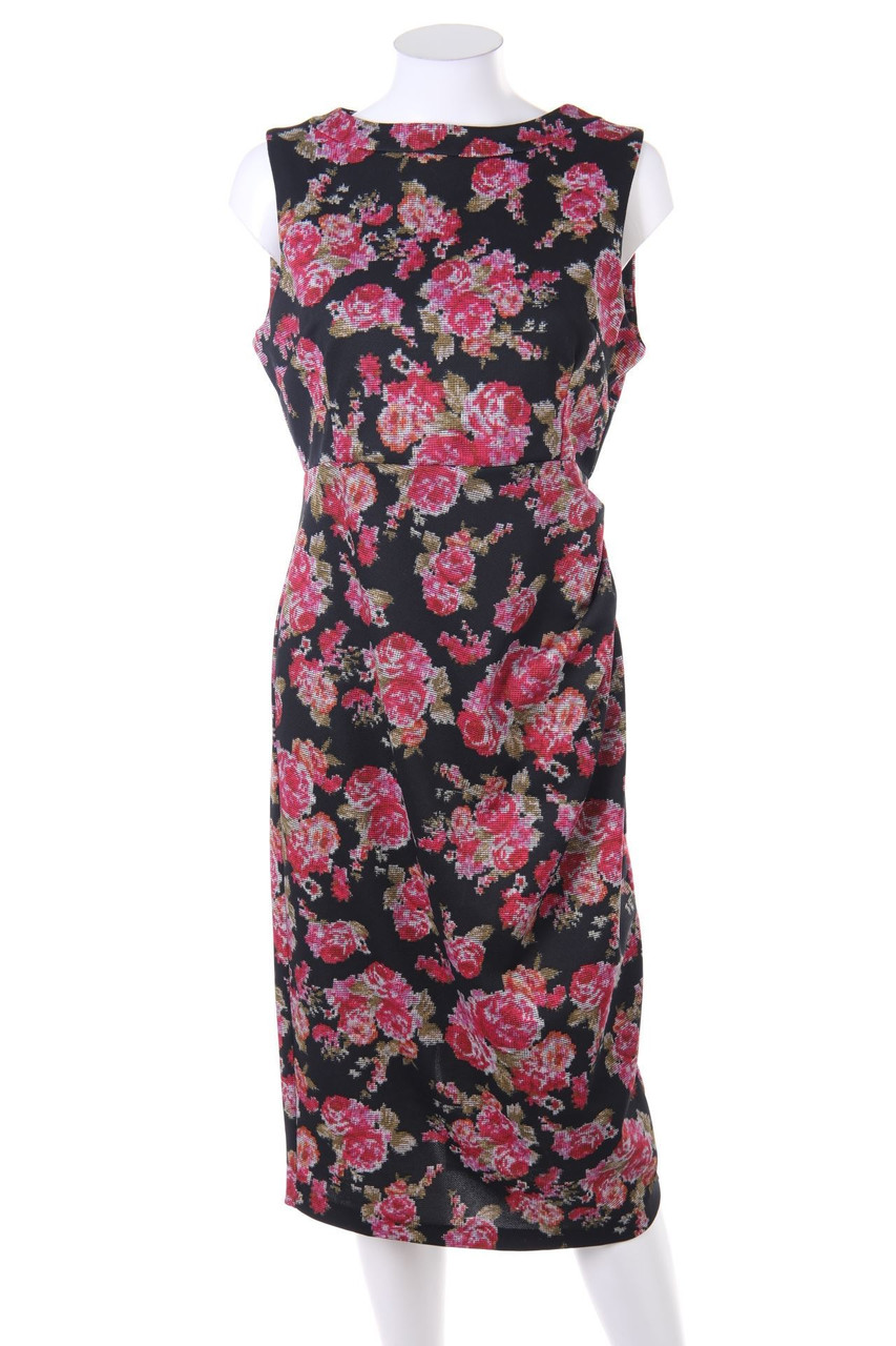 VESPER - Kleid mit Blumen-Print - D 42