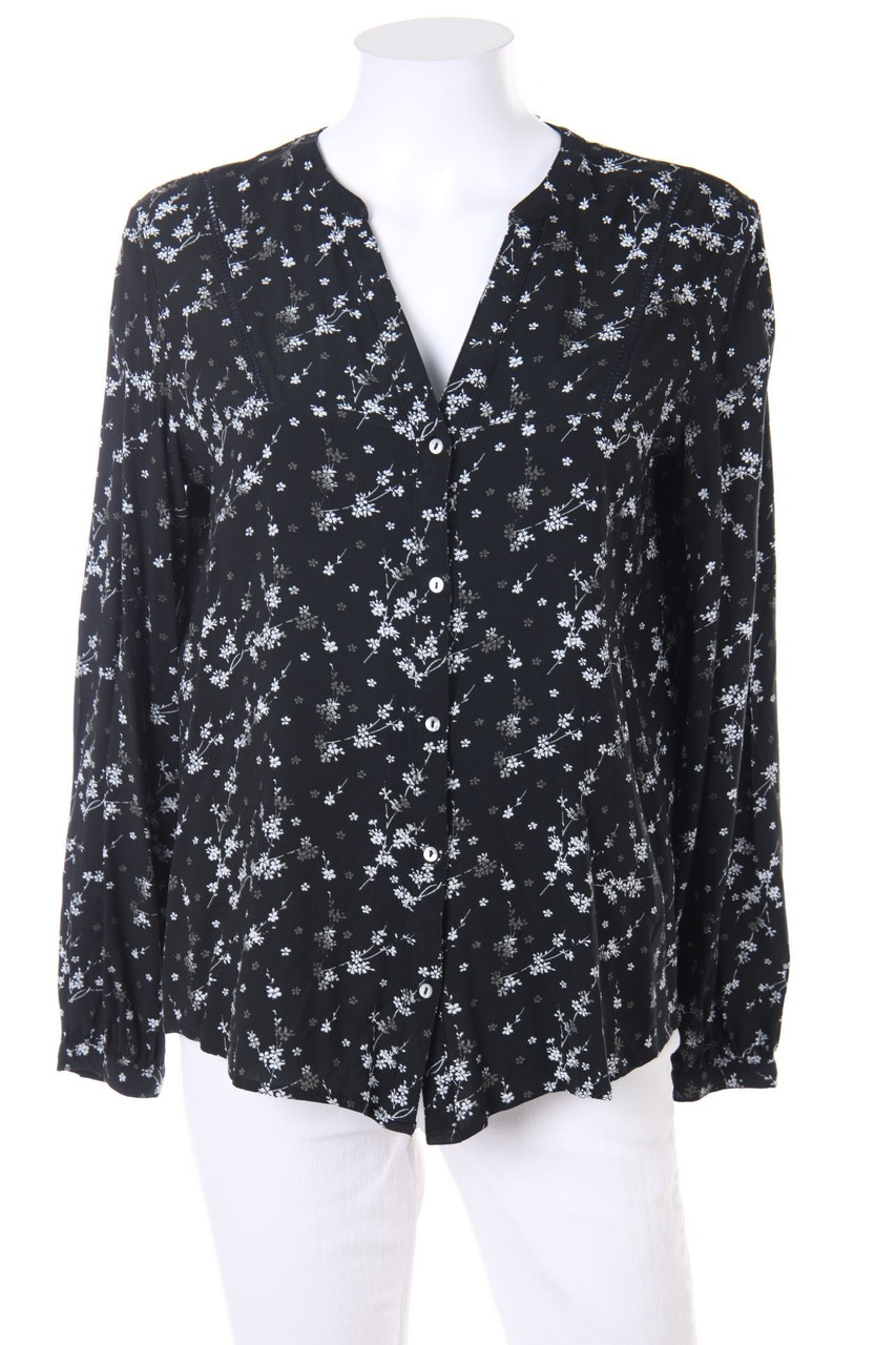 ESPRIT - Bluse mit Blumen-Print - D 36