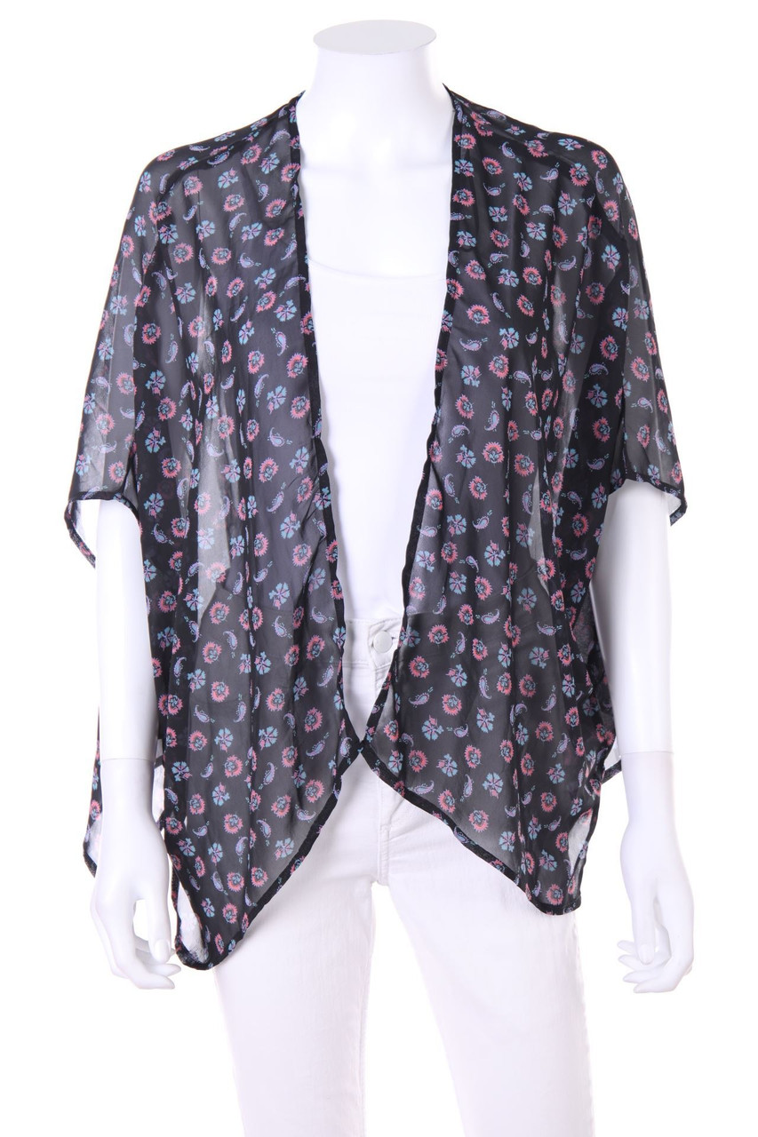 TALLY WEiJL - Chiffon-Jacke mit Paisley-Print - M