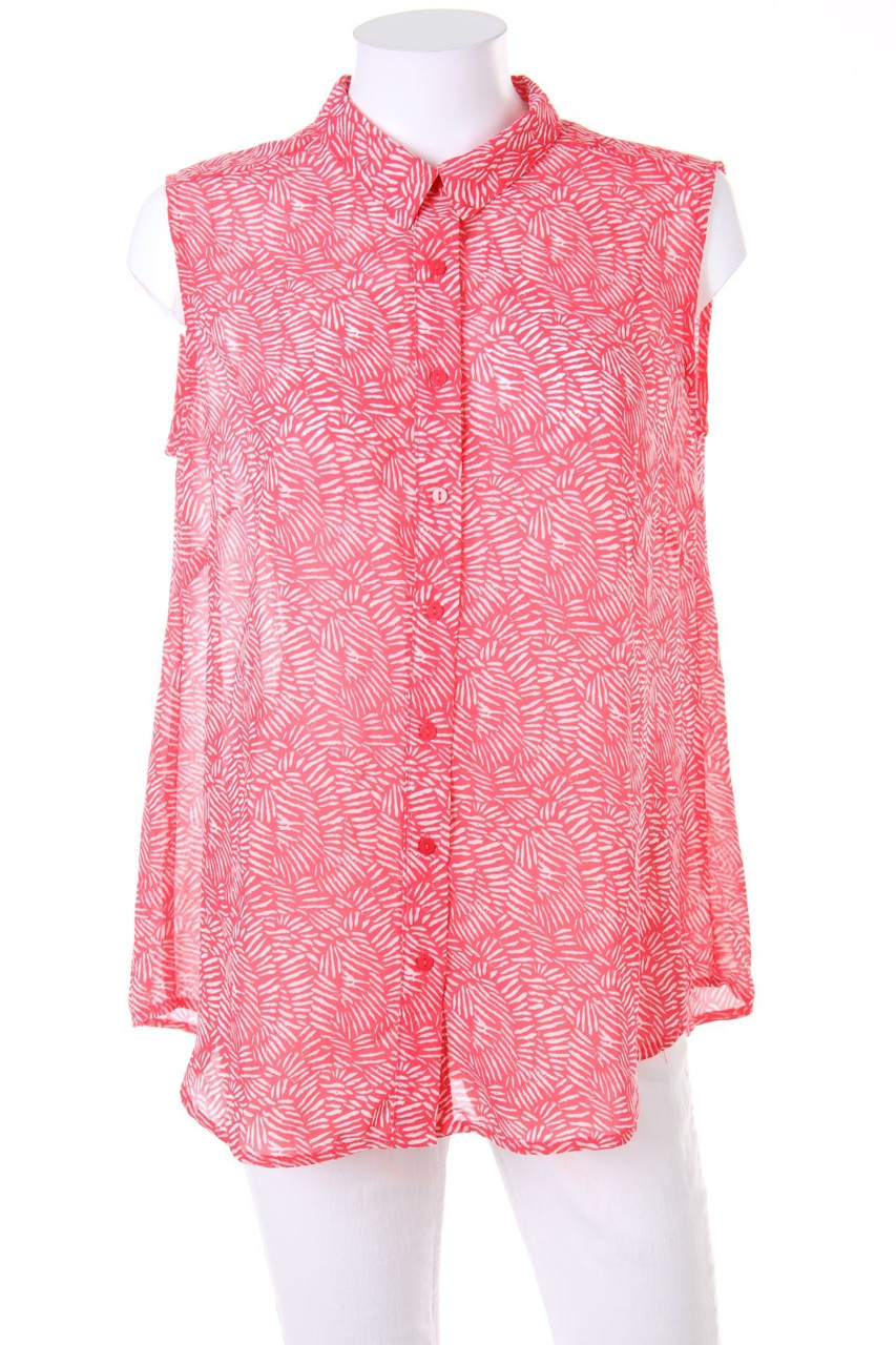 Ohne Label - Blusentop mit Print - D 46