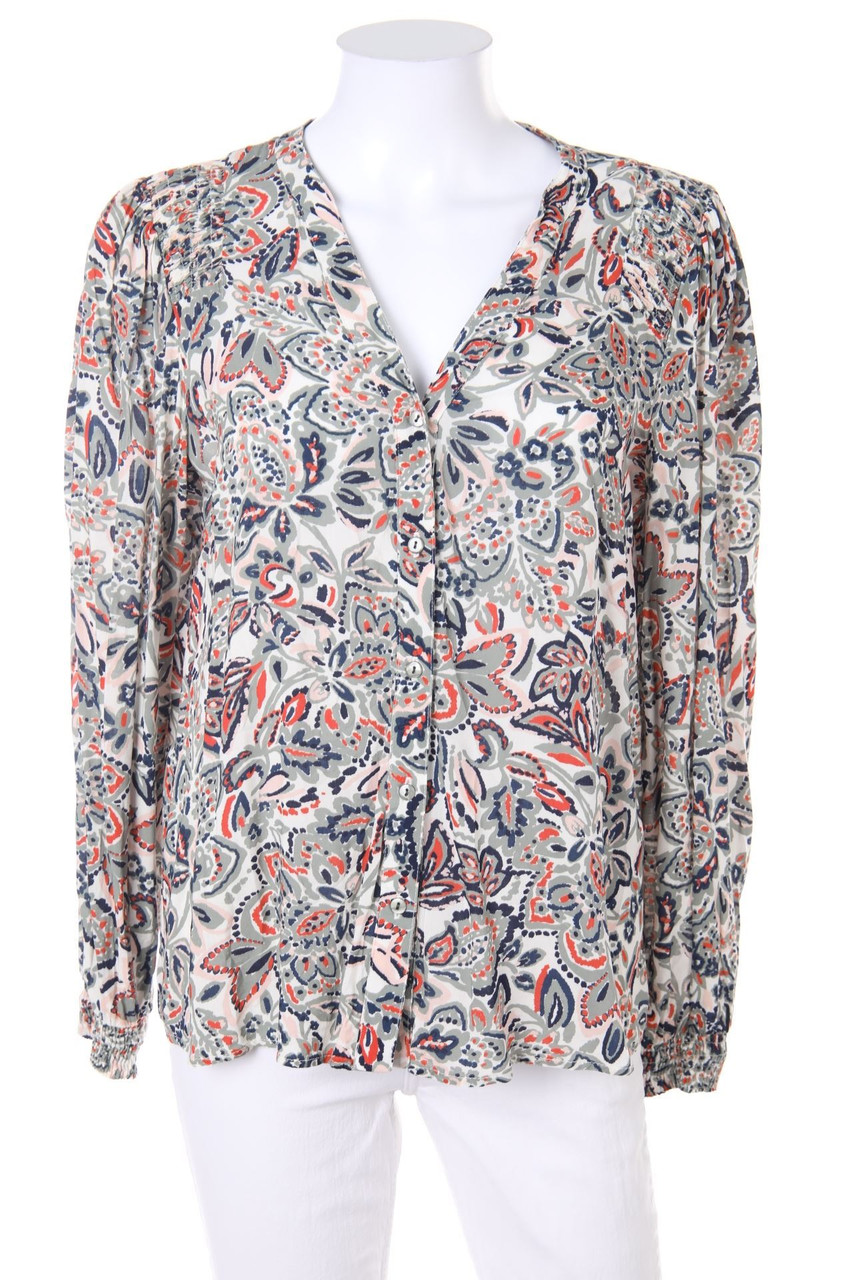 BRÉAL - Bluse mit floralem Muster - D 40-42