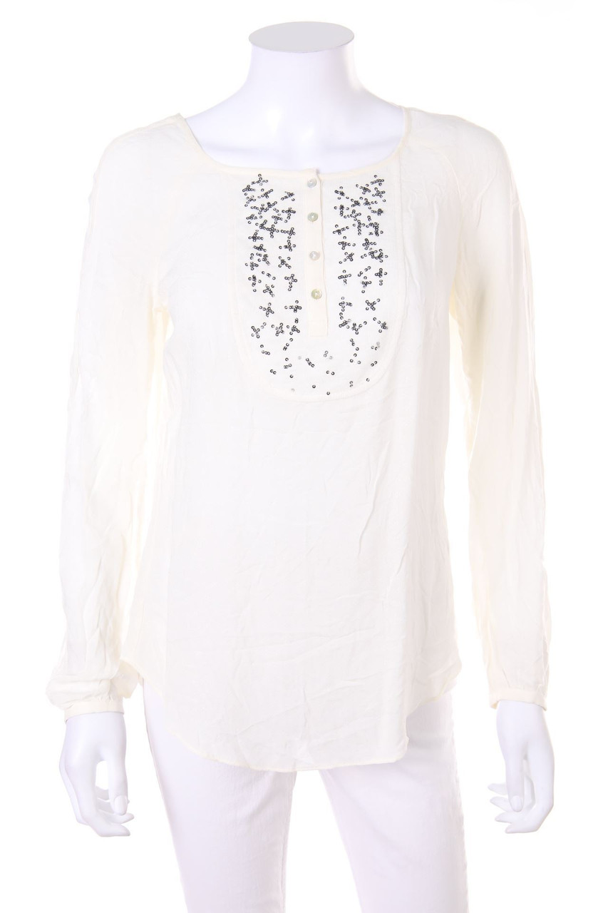 ESPRIT - Bluse mit Pailletten - M