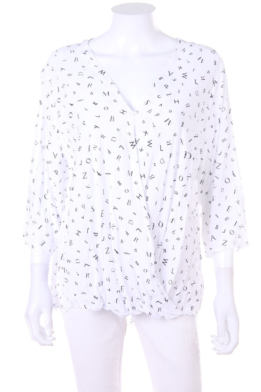 C&A - Print-Bluse mit 3/4-Ärmel - D 48