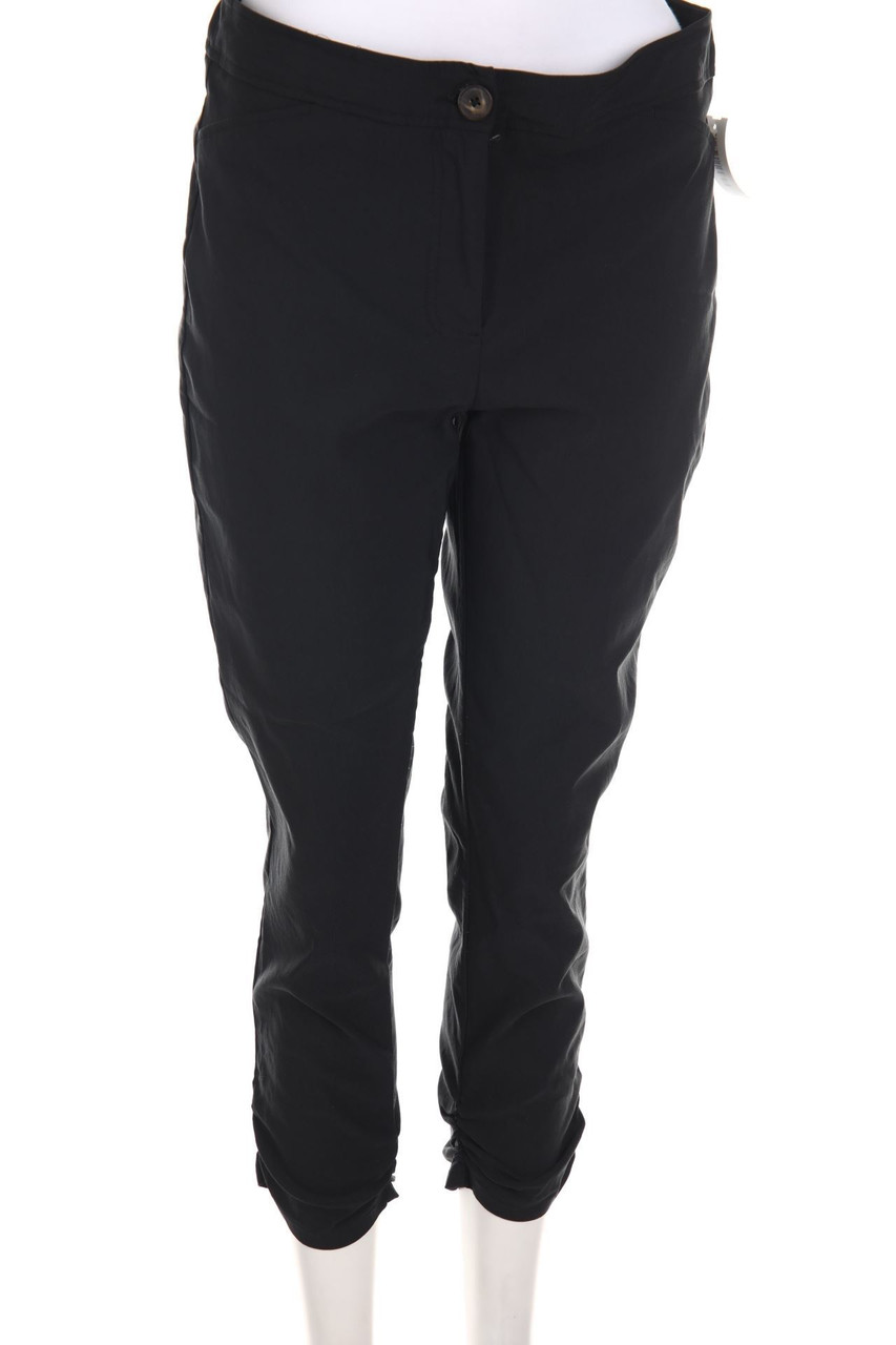 VIVENTY BERND BERGER - Cropped-Hose mit Raffungen - D 42