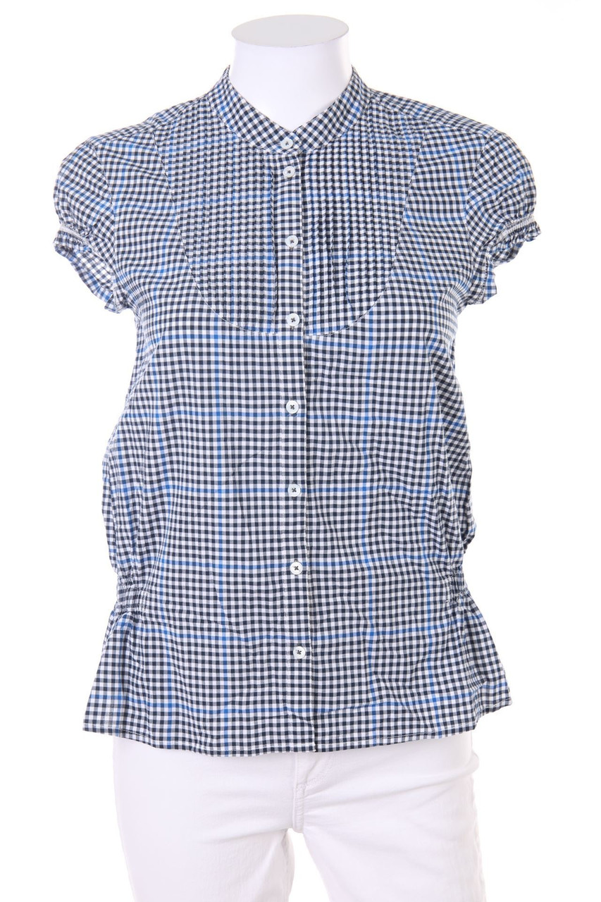 MEXX - Kurzarm-Bluse mit Biesen - D 34