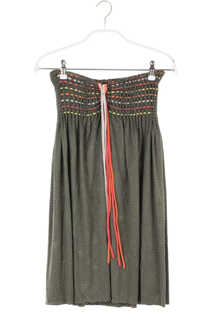 PIN UP STARS - Minikleid aus Kunstleder mit Cut-outs - D 36