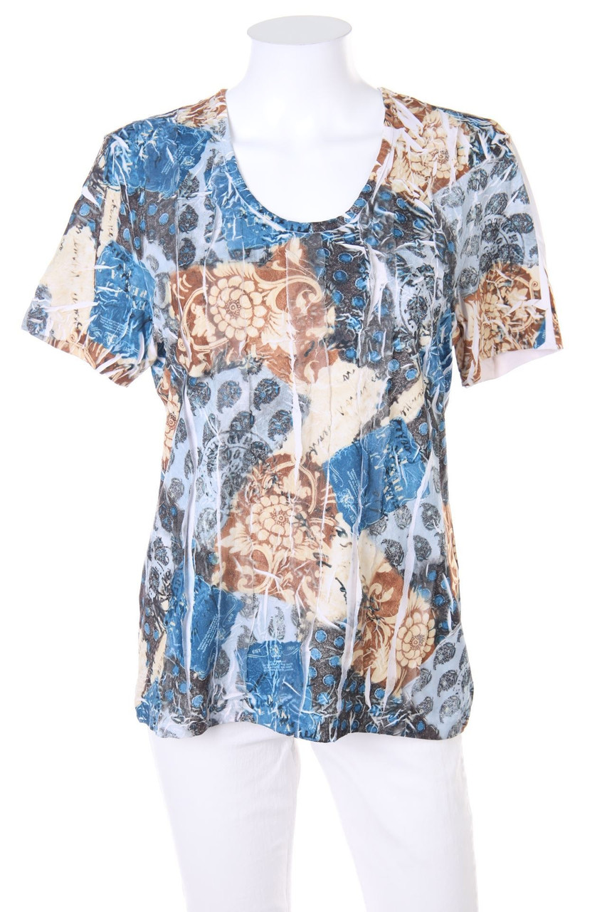Betty Barclay - Kurzarm-Shirt mit Print - D 40