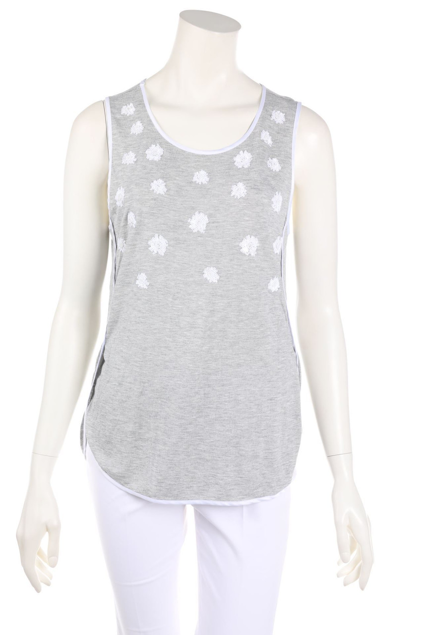 AJ ARMANI JEANS - Top mit Pailletten - D 38