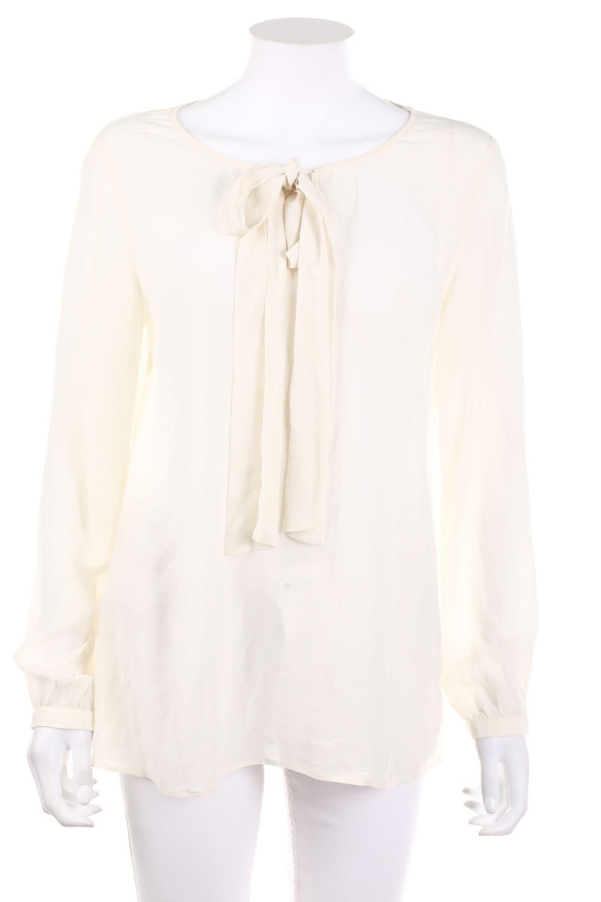 HALLHUBER - Bluse mit Schleife - D 42