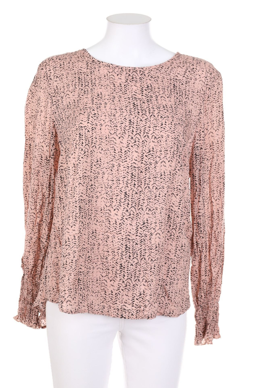 Q/S designed by s.Oliver - Muster-Bluse mit langem Ärmel - D 42