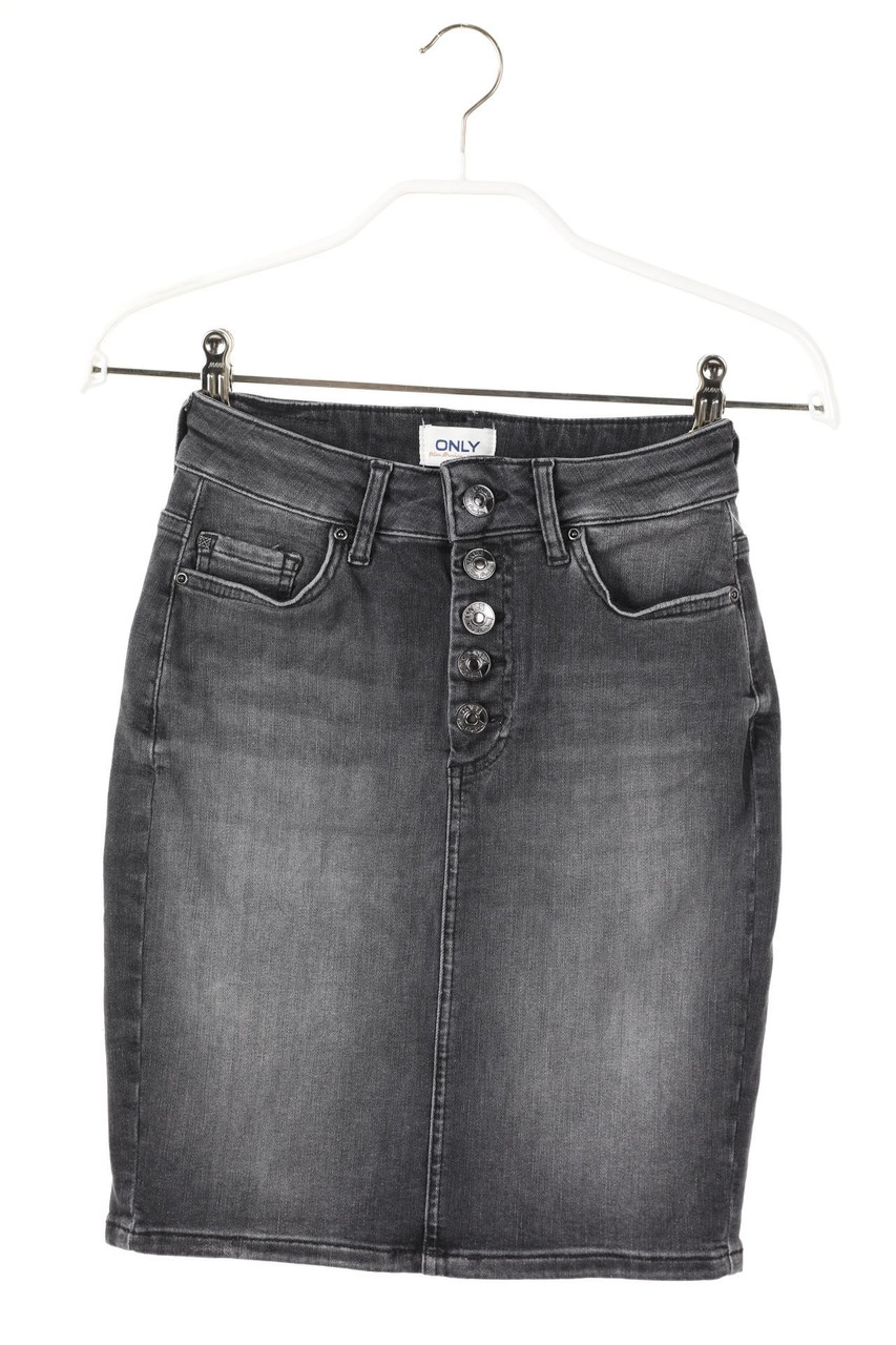 ONLY - Used Look-Mini-Jeansrock - XS