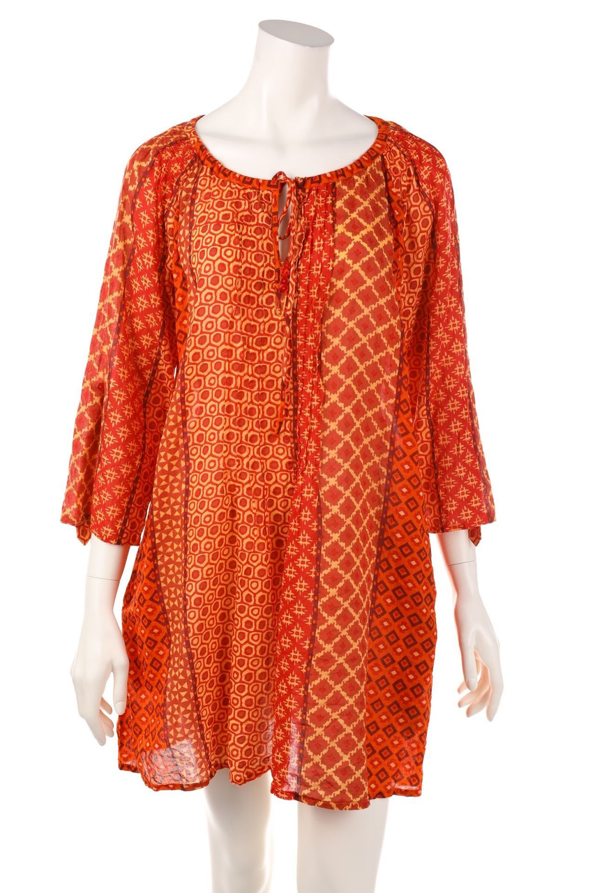 SILKROAD - Minikleid mit Muster - M