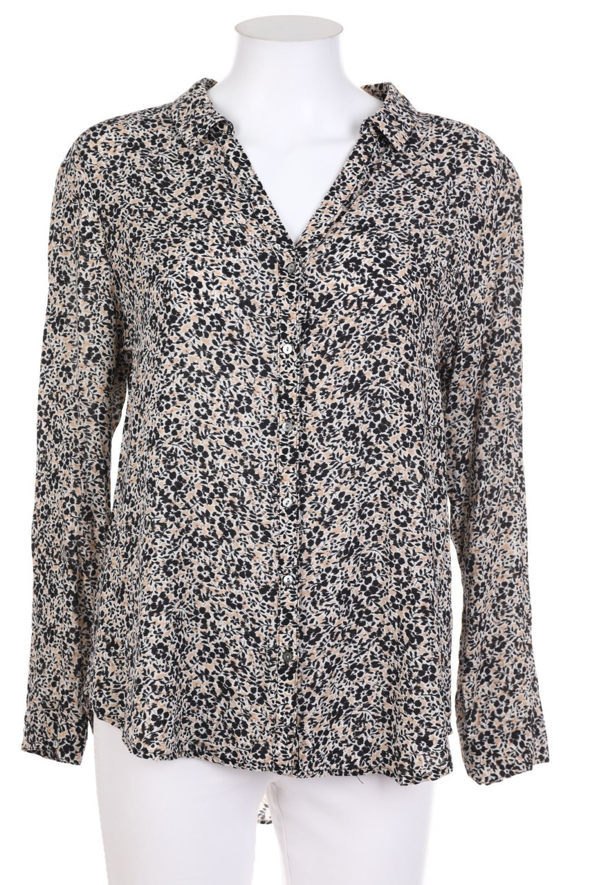 ESPRIT de corp - Hemd-Bluse mit floralem Muster - M