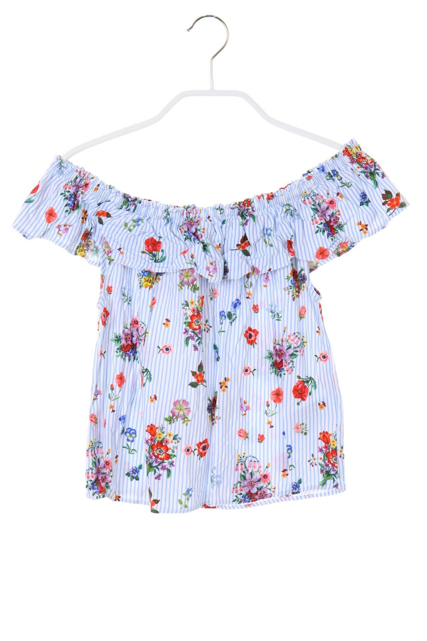 Nathalie Lété x H&M - Carmen-Bluse mit Blumen-Print - 140