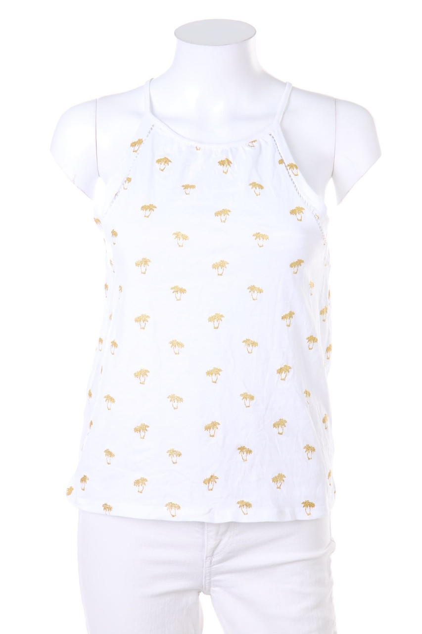 IX-O - Glitzer-Print-Top - XS