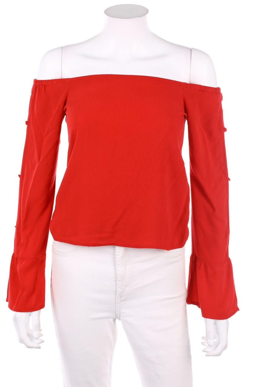 even&odd - Carmen-Bluse - S