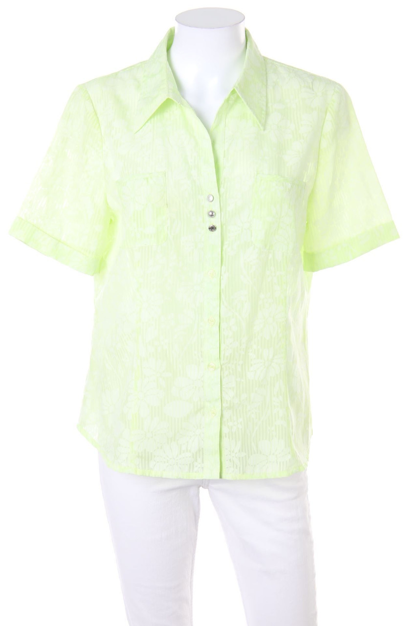 FABIANI - Hemd-Bluse mit kurzem Ärmel - D 40