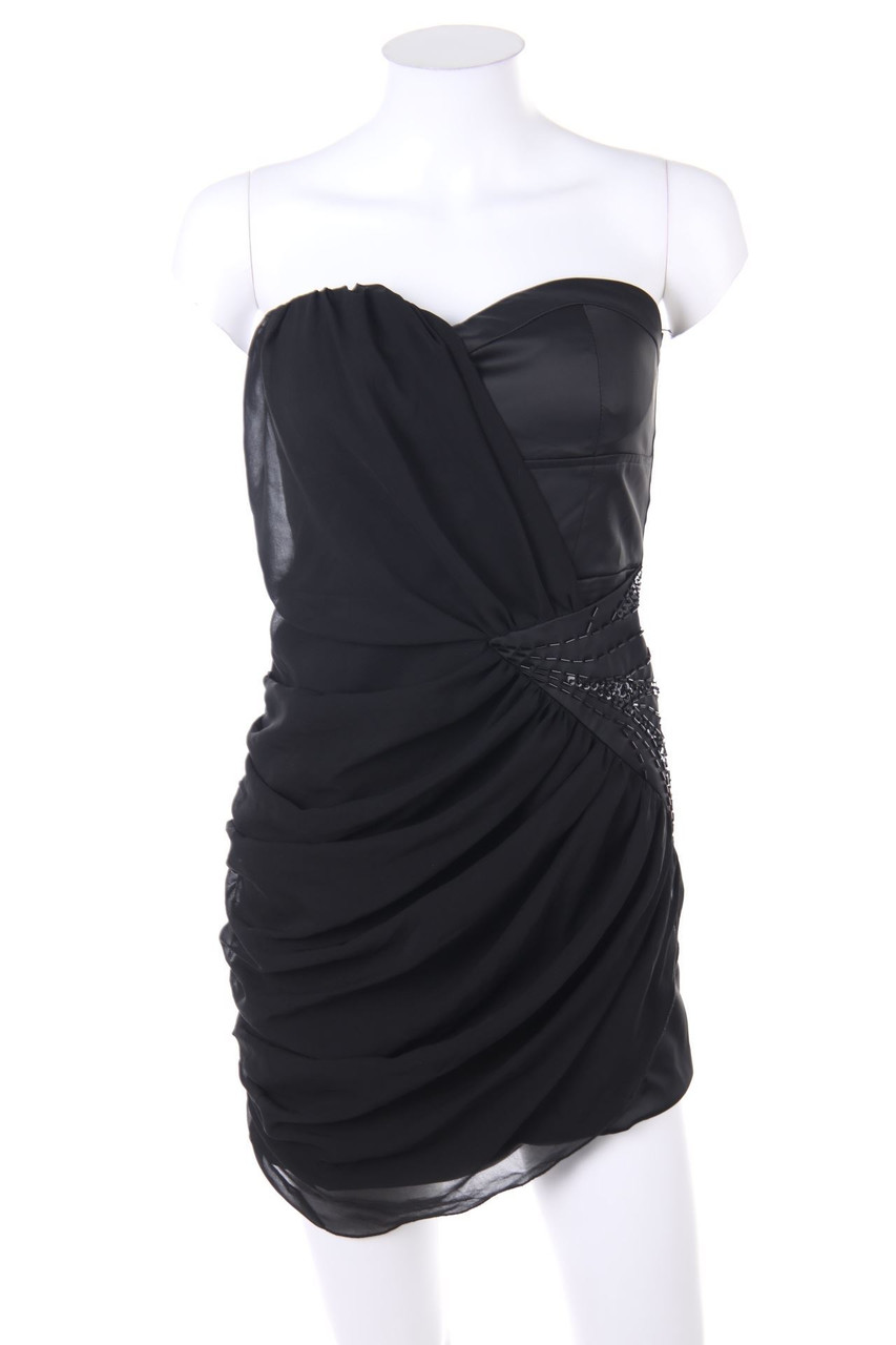 zebra - Bandeau-Kleid mit Pailletten - S