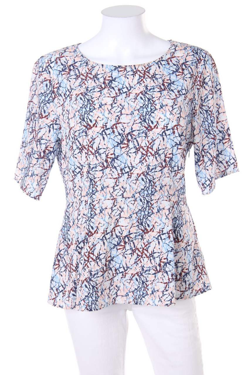 STOCKH LM - Print-Bluse mit 3/4-Ärmel - D 40