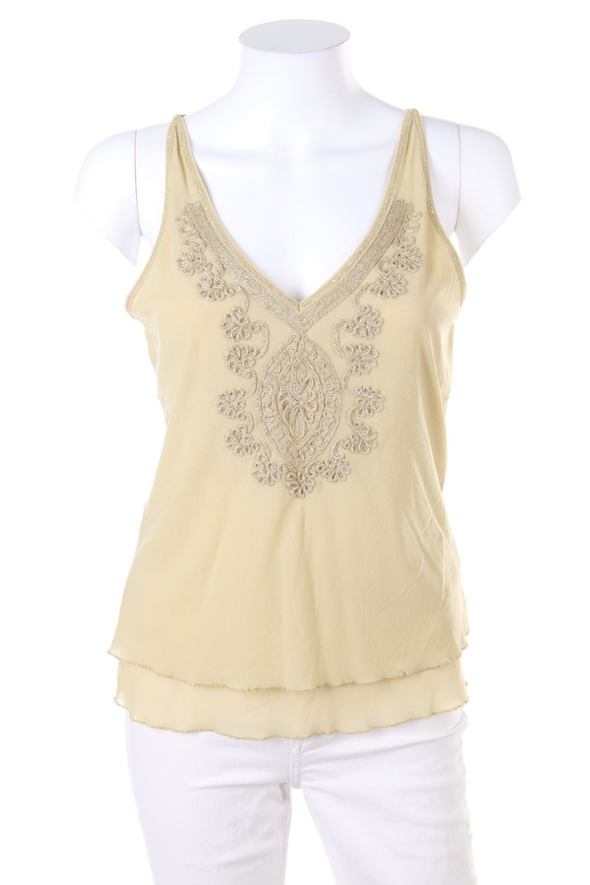 HEINE - Blusentop mit Metallic-Effekt - D 42