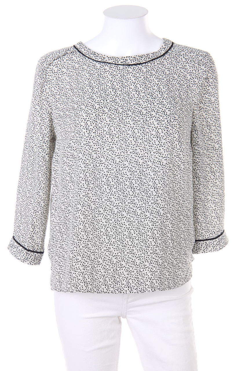 H&M - Print-Bluse mit 3/4-Ärmel - D 38