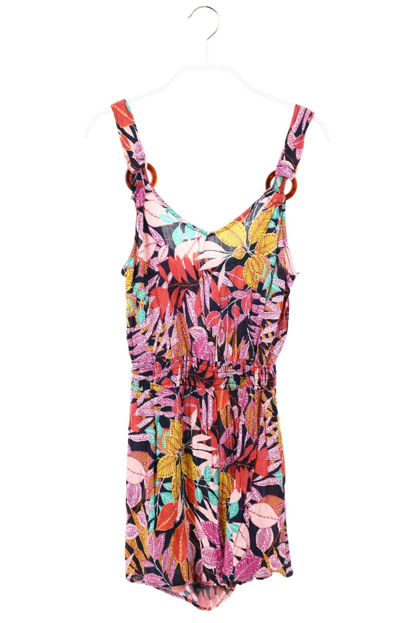 Bershka - Playsuit mit floralem Muster - XS