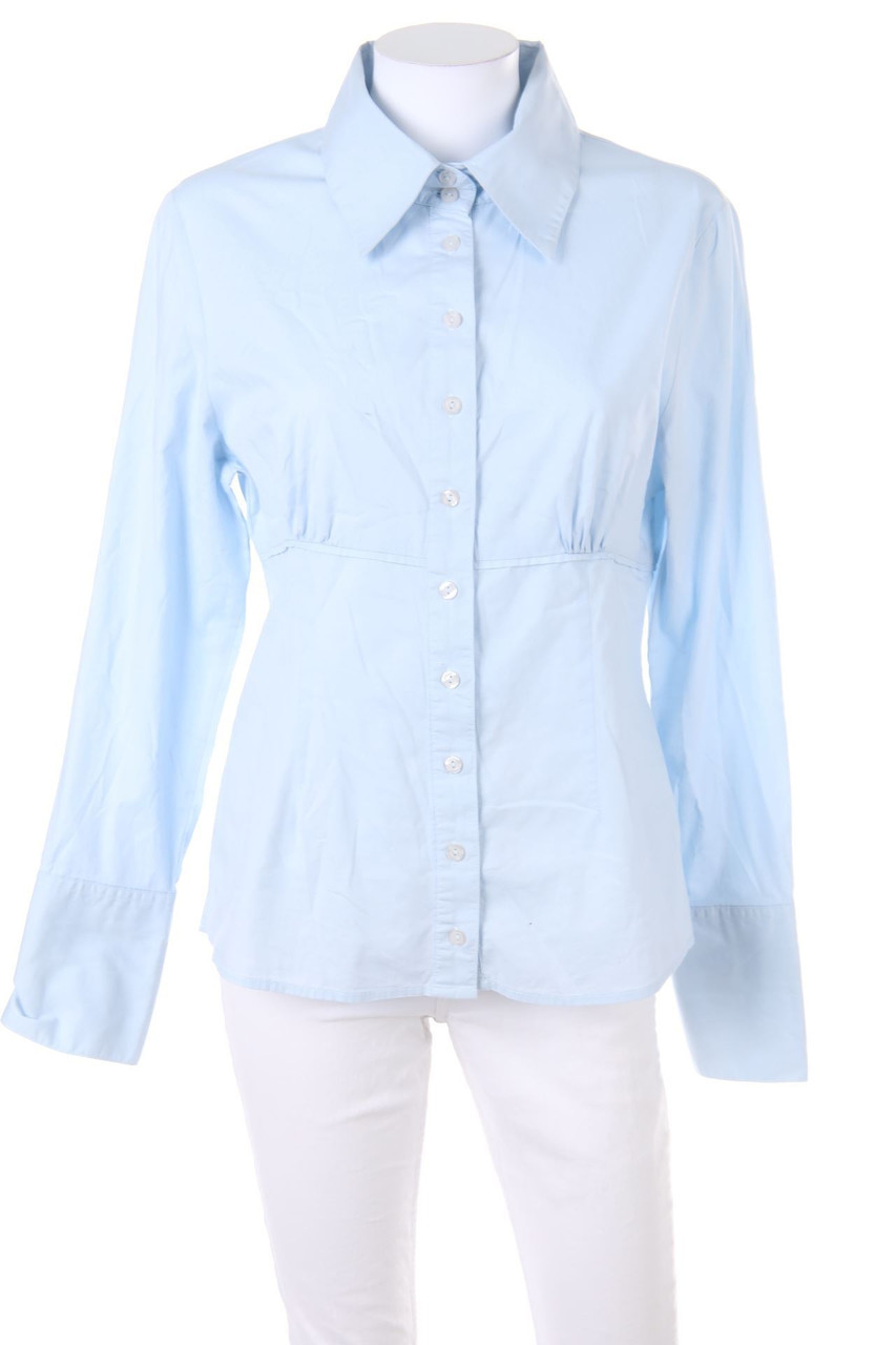 zero base - Bluse mit Raffungen - D 40