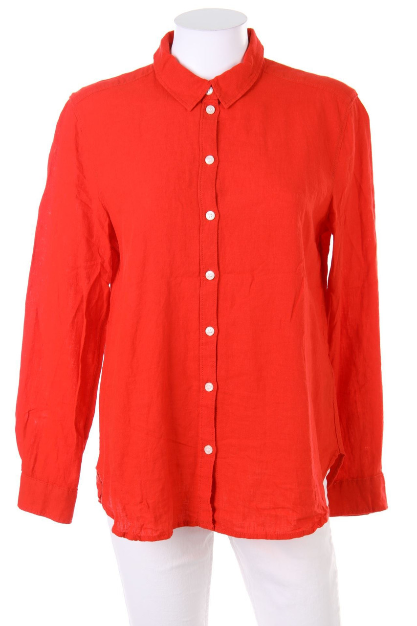 H&M LOGG - Hemd-Bluse mit Leinen - D 34