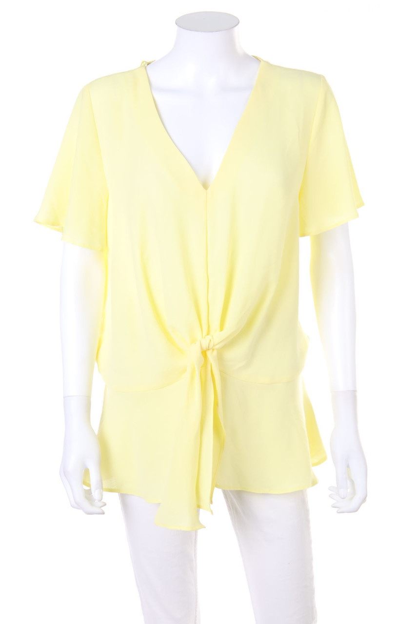 Yessica by C&A - Kurzarm-Tunika-Bluse zum Knoten - D 44