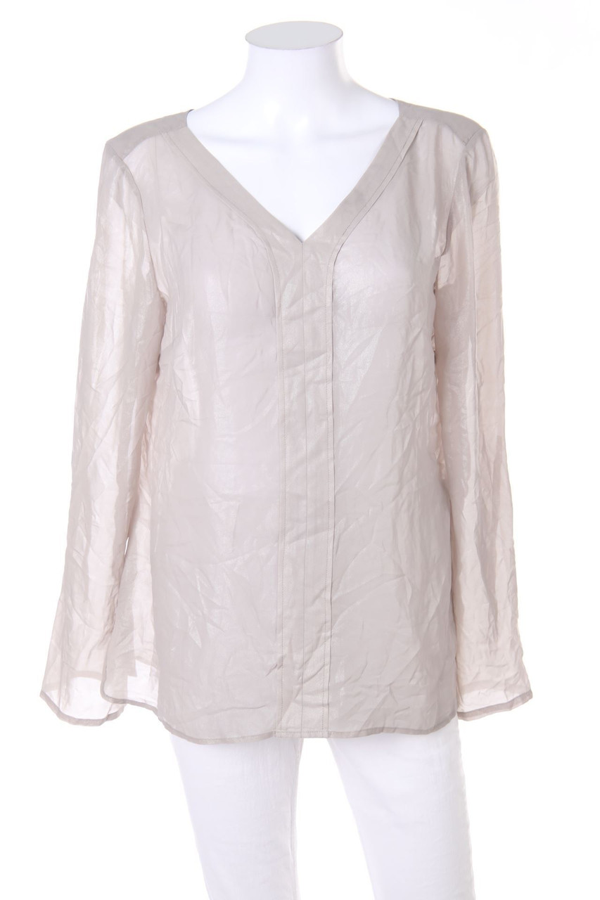 SELECTION s.Oliver - Tunika-Bluse mit Roll-up-Manschette - D 40