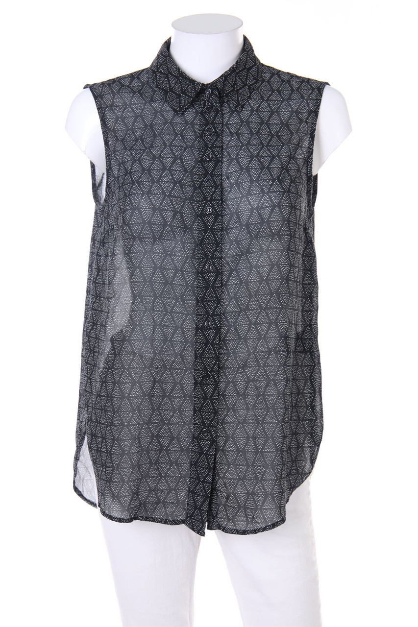 H&M - Blusentop mit Muster - D 36