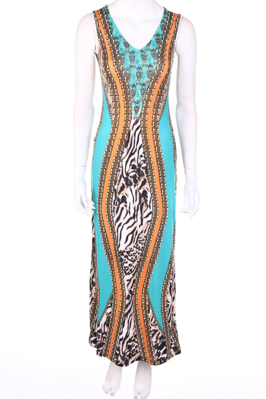 BODYFLIRT boutique - Maxi-Abendkleid mit Print - D 32-34