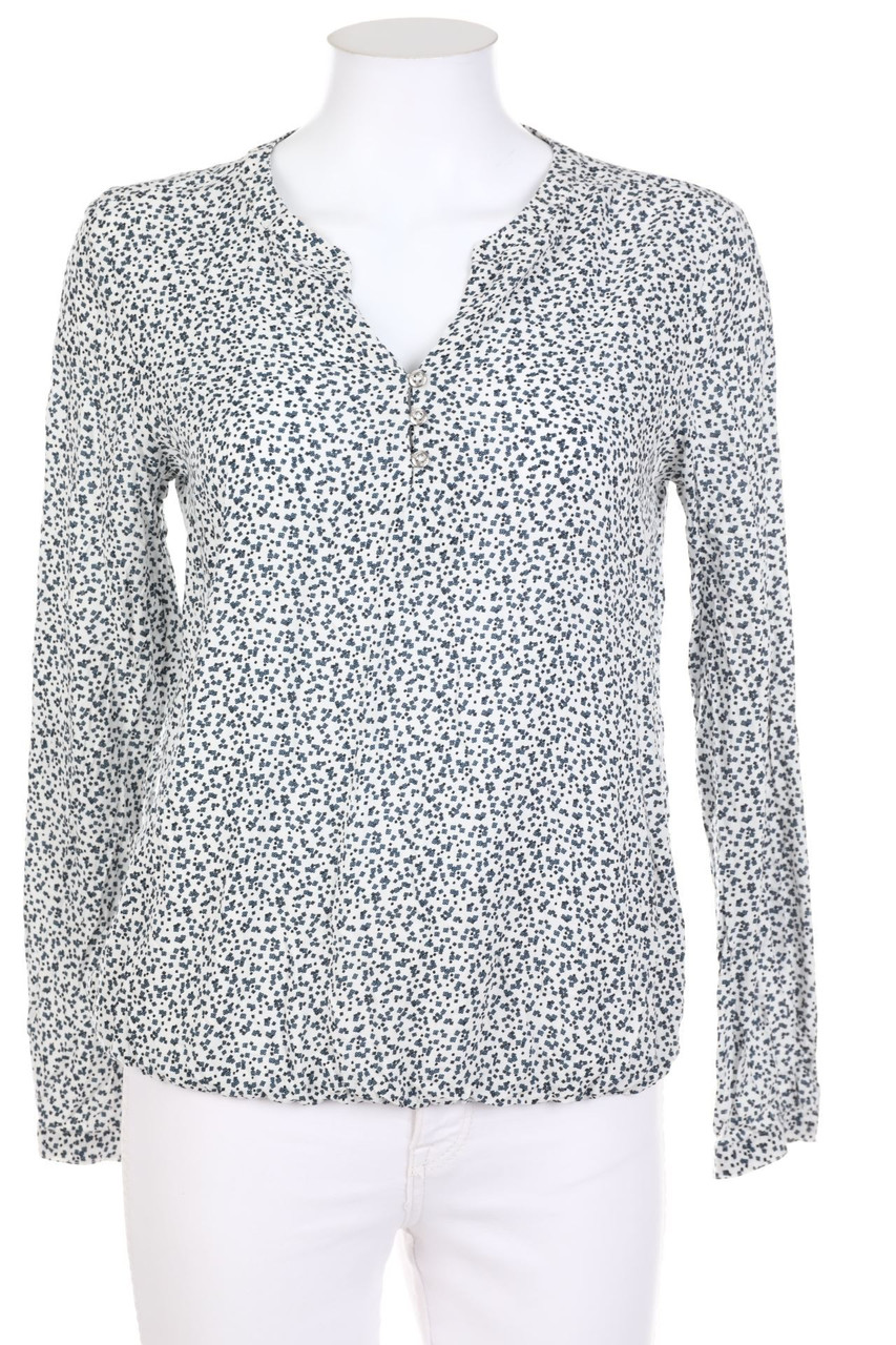 s.Oliver - Bluse mit Blumen-Print - D 36