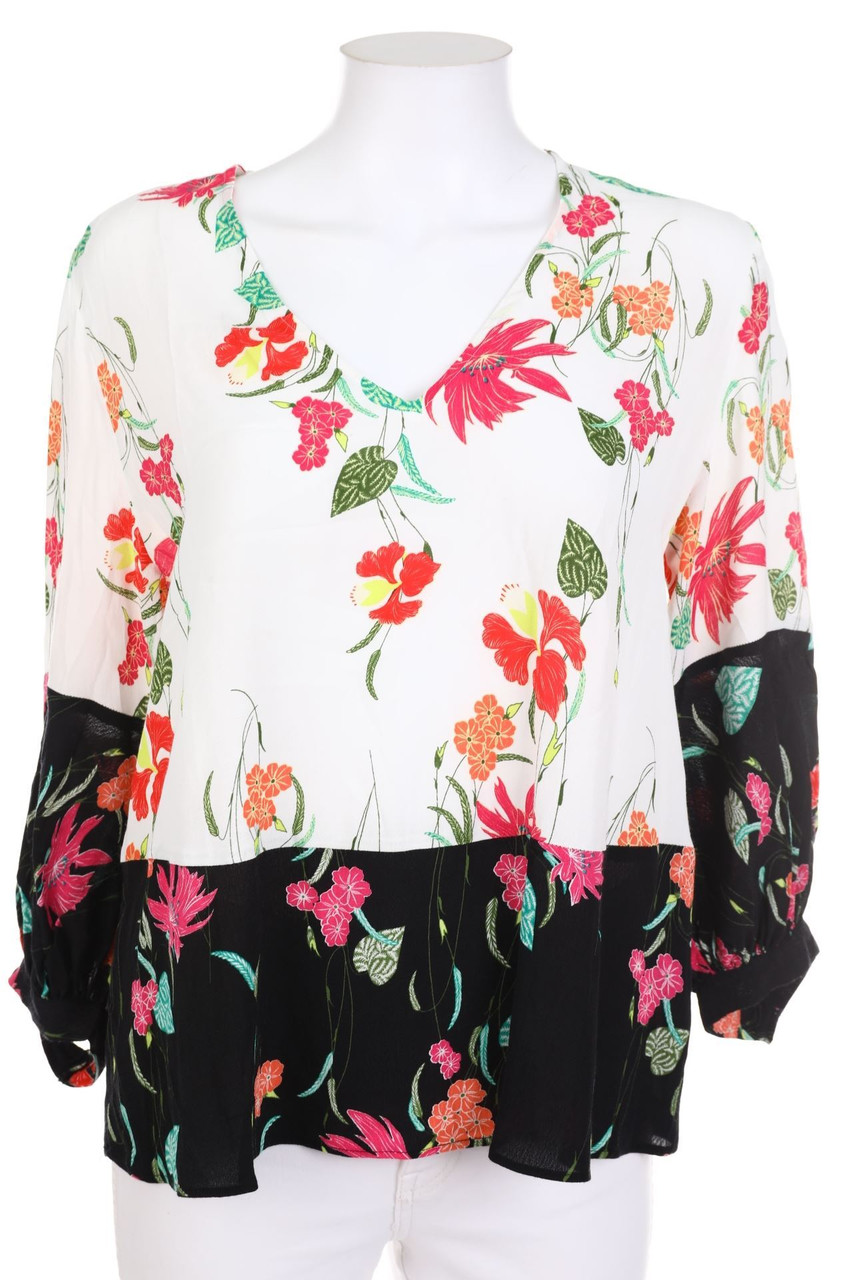 AVANT PREMIERE - Print-Bluse mit 3/4-Ärmel - D 38