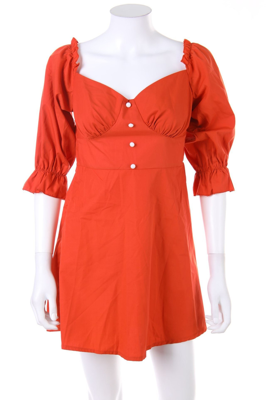 ZAFUL - Minikleid mit Puffärmeln - D 36