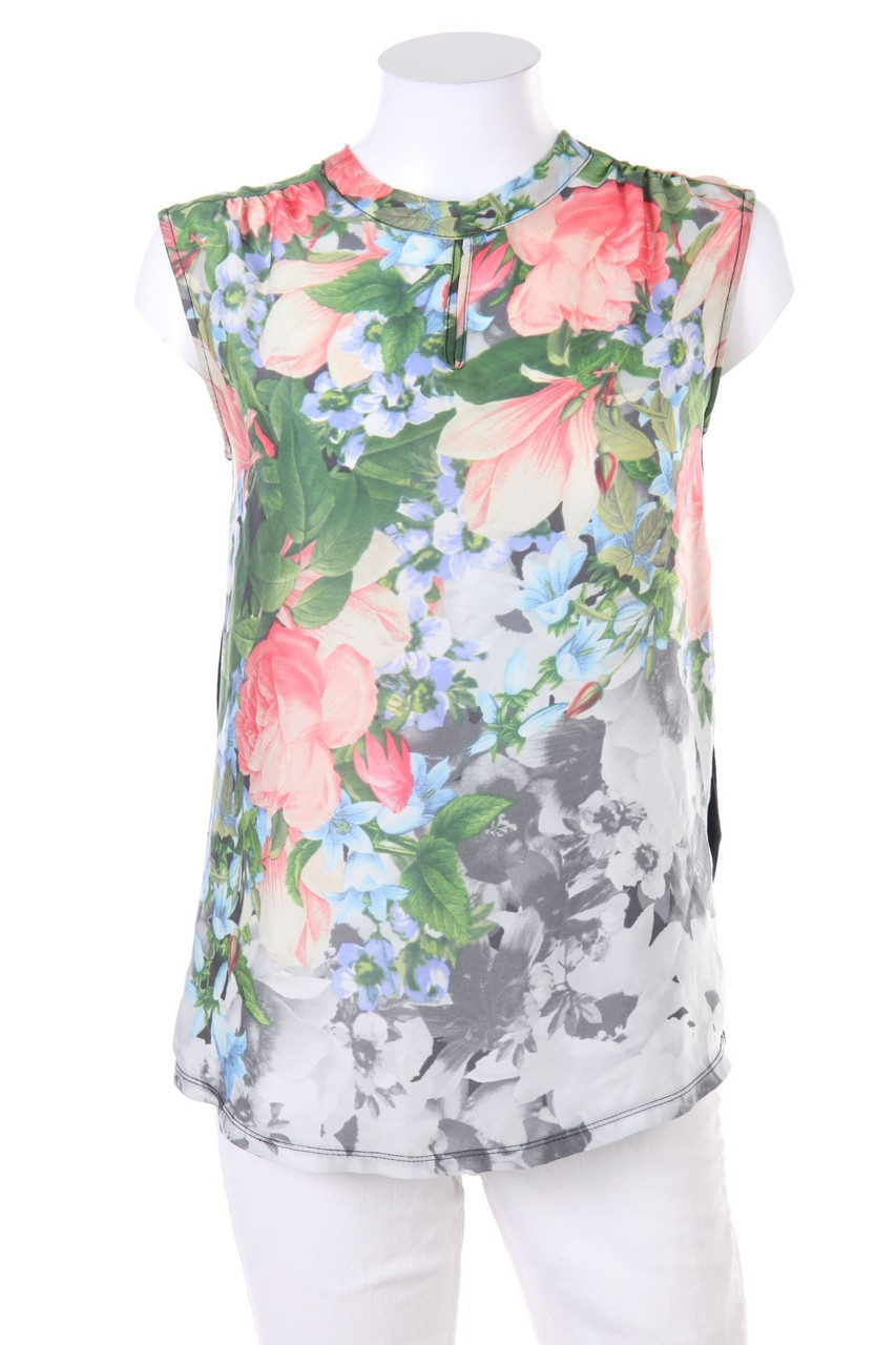 MOHITO - Blusentop mit floralem Muster - M