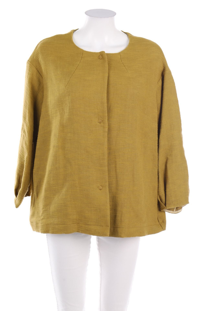 momonì - Jacke aus Leinen-Mix - D 34