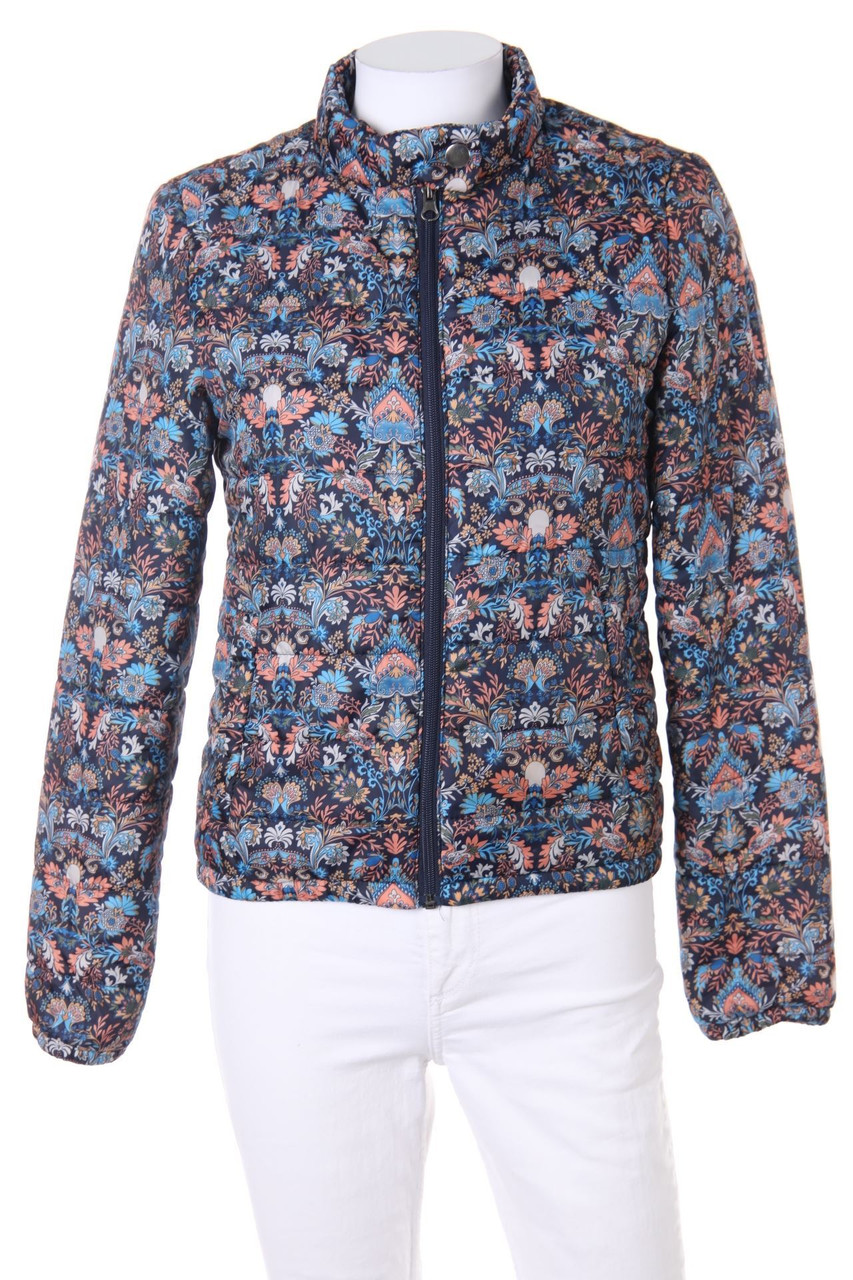 Stradivarius - Puffer-Jacke mit Muster - S