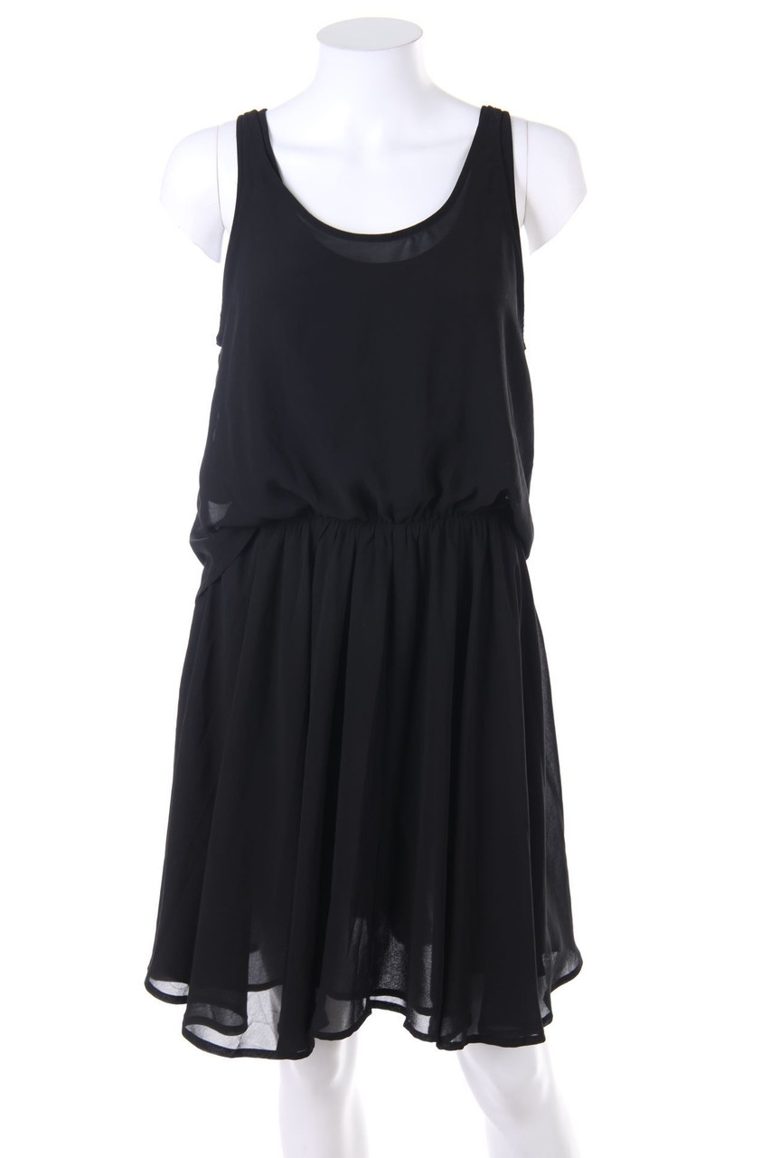 JUST FEMALE - Chiffon-Kleid im Layer Look - S