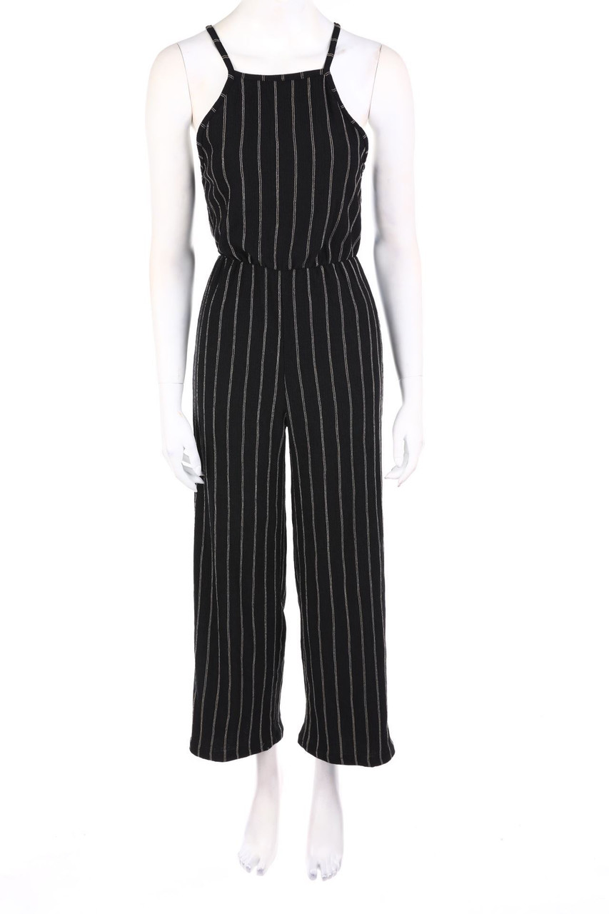 Bershka - Jumpsuit mit Streifen - M