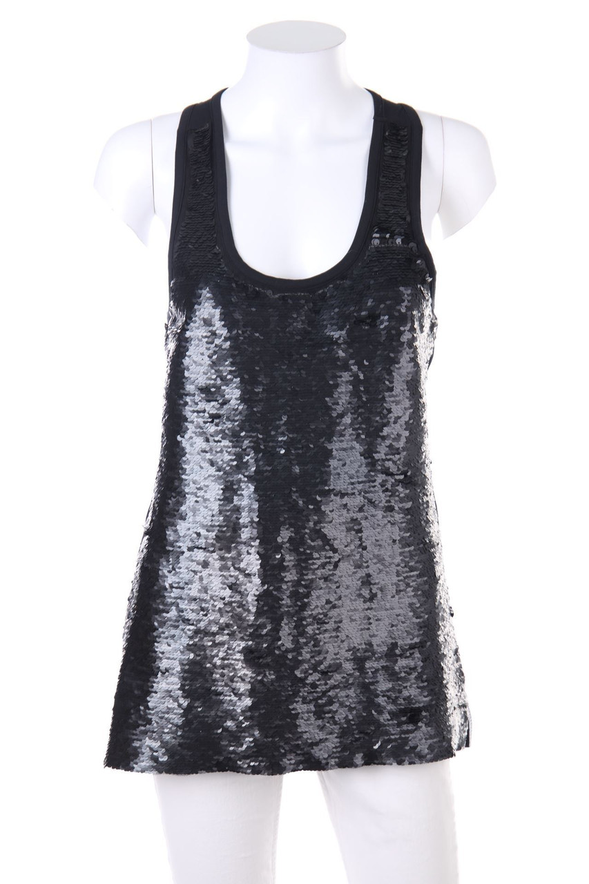 Miss H. - Top mit Pailletten - D 38